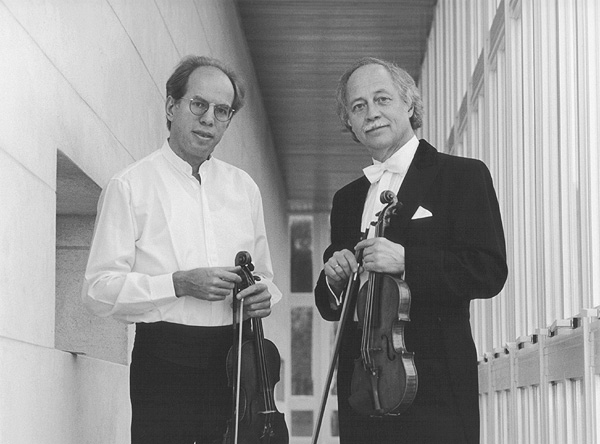 Konsertviolinister i v�rldsklass! Gidon Kremer och Karl Ove Mannberg